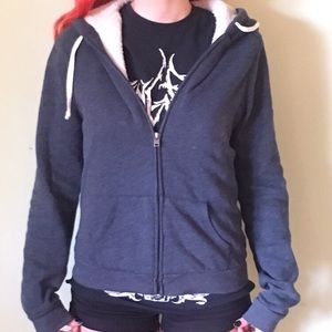 Hollister zipper hoodie